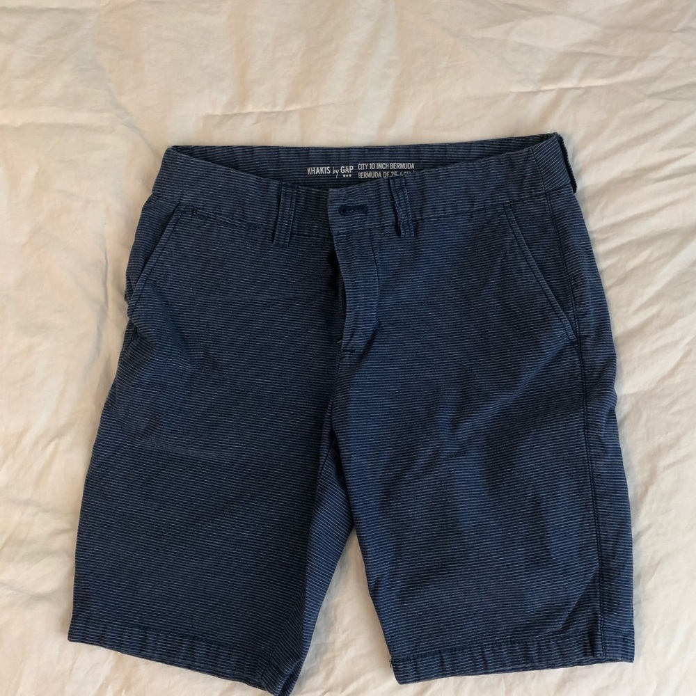 pin stripe shorts